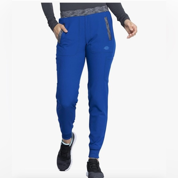 Dickies Dynamix Women Scrubs Pant Natural Rise Tapered Leg Jogger DK185P 2XLP - Picture 1 of 7